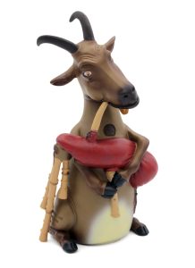 Figura de goma de la Cabreta feta per Festiari